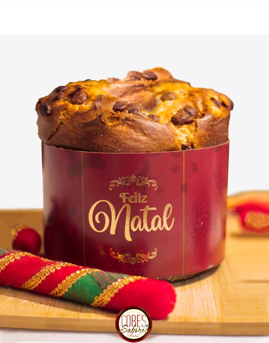 Panetone com Gotas de chocolate ao Leite