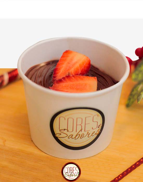 Cookie de Nutella no Pote - Cores e Sabores